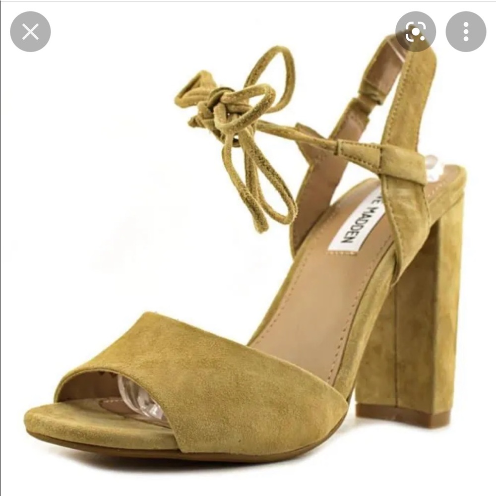 Steve Madden - Suede Block Heels - Size 7.5